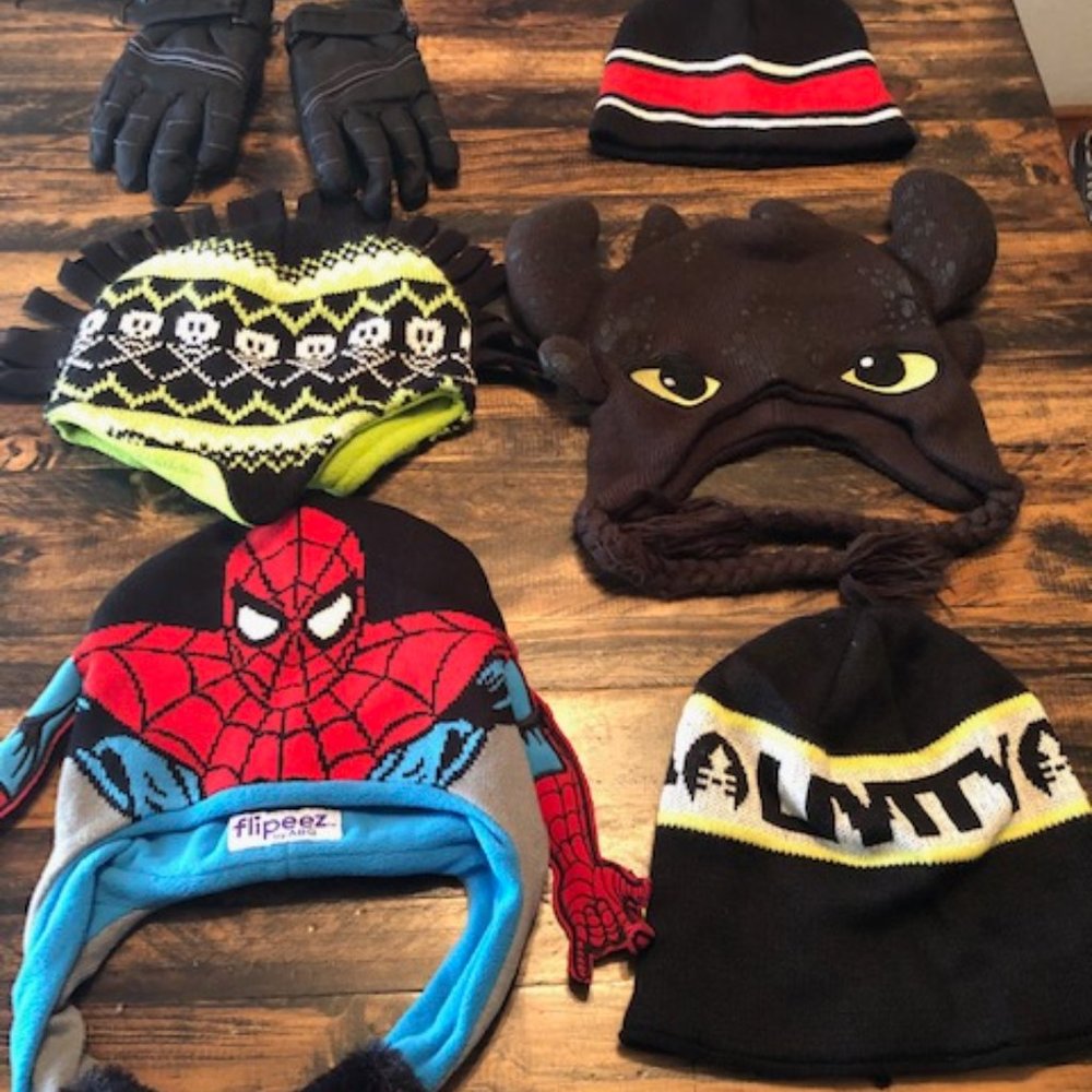 Boys Winter Hats & Gloves